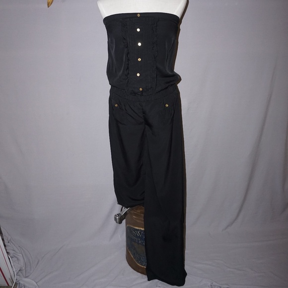 Arden B Strapless Black Jumper - Size X-Small - Picture 1 of 4